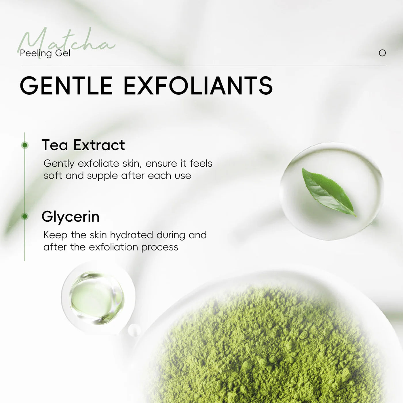 LAIKOU MATCHA GREEN TEA FACIAL SCRUB