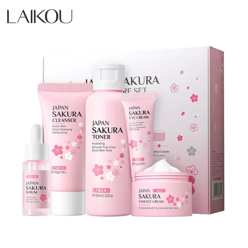 FULL LAIKOU SAKURA SKINCARE SET