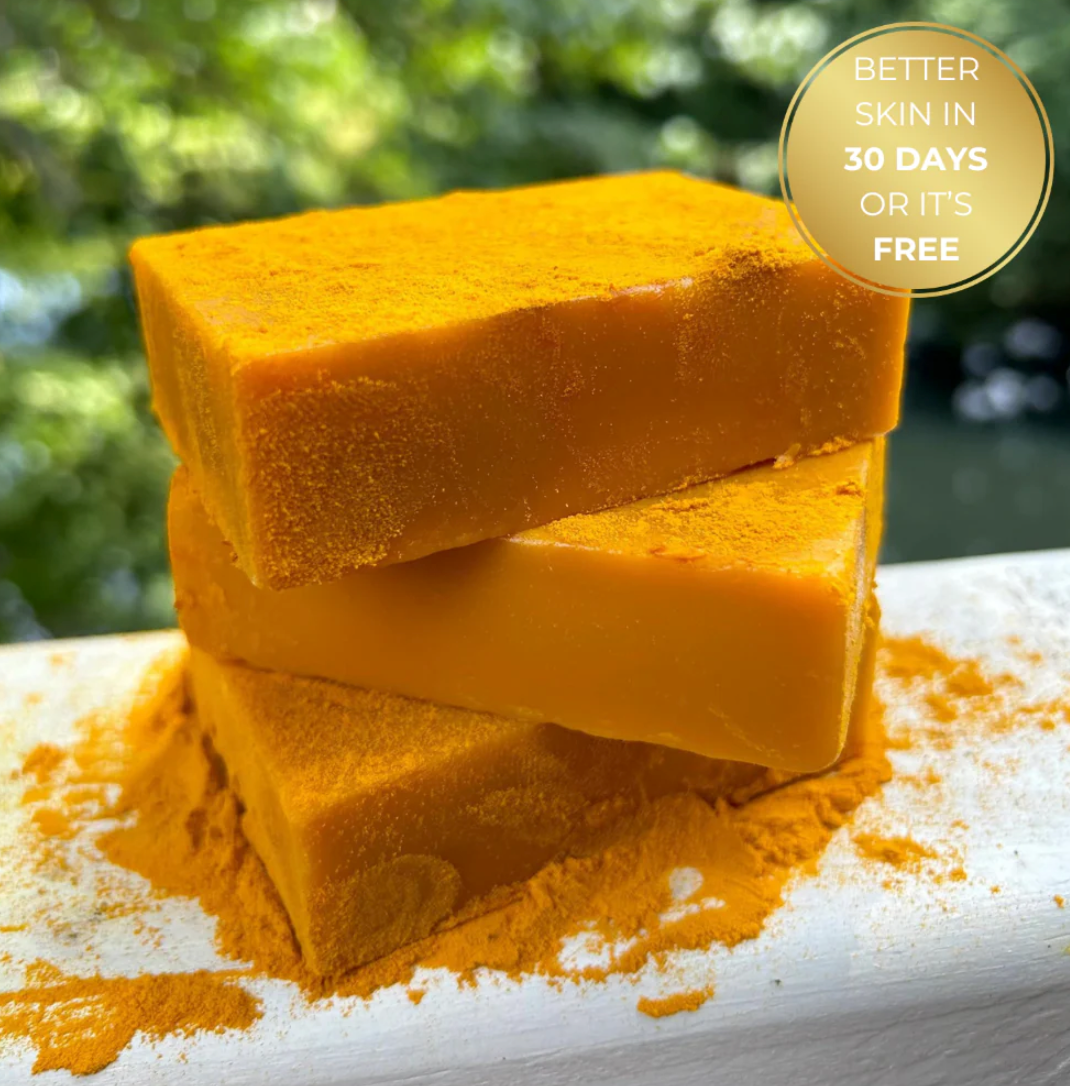 HANDMADE TURMERIC KOJIC SOAP