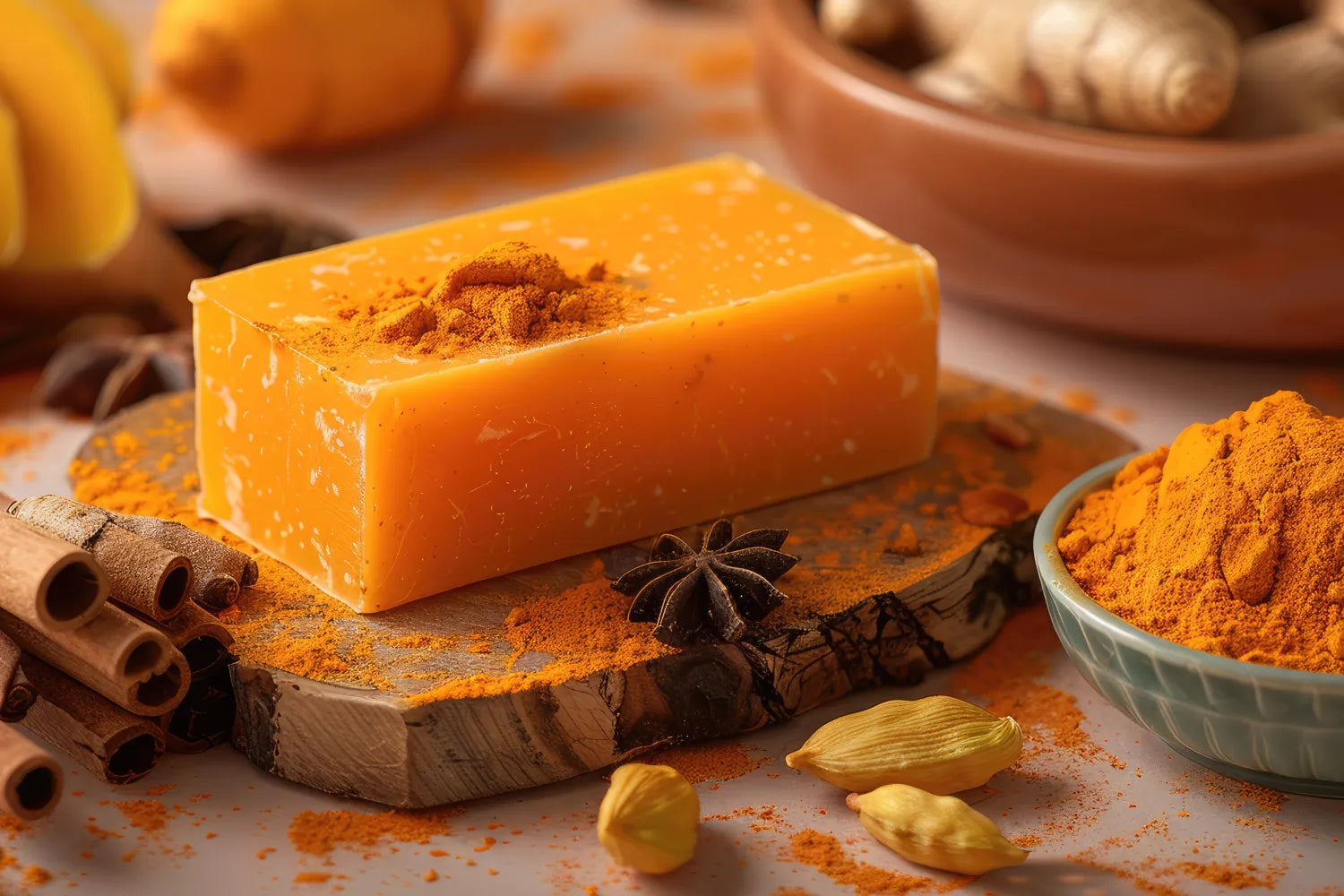 MONGOLIAN TURMERIC BODY SOAP
